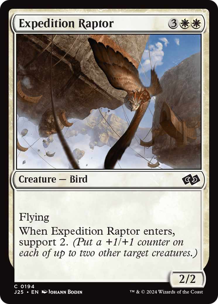 Expedition Raptor (J25-194) [Foundations Jumpstart]