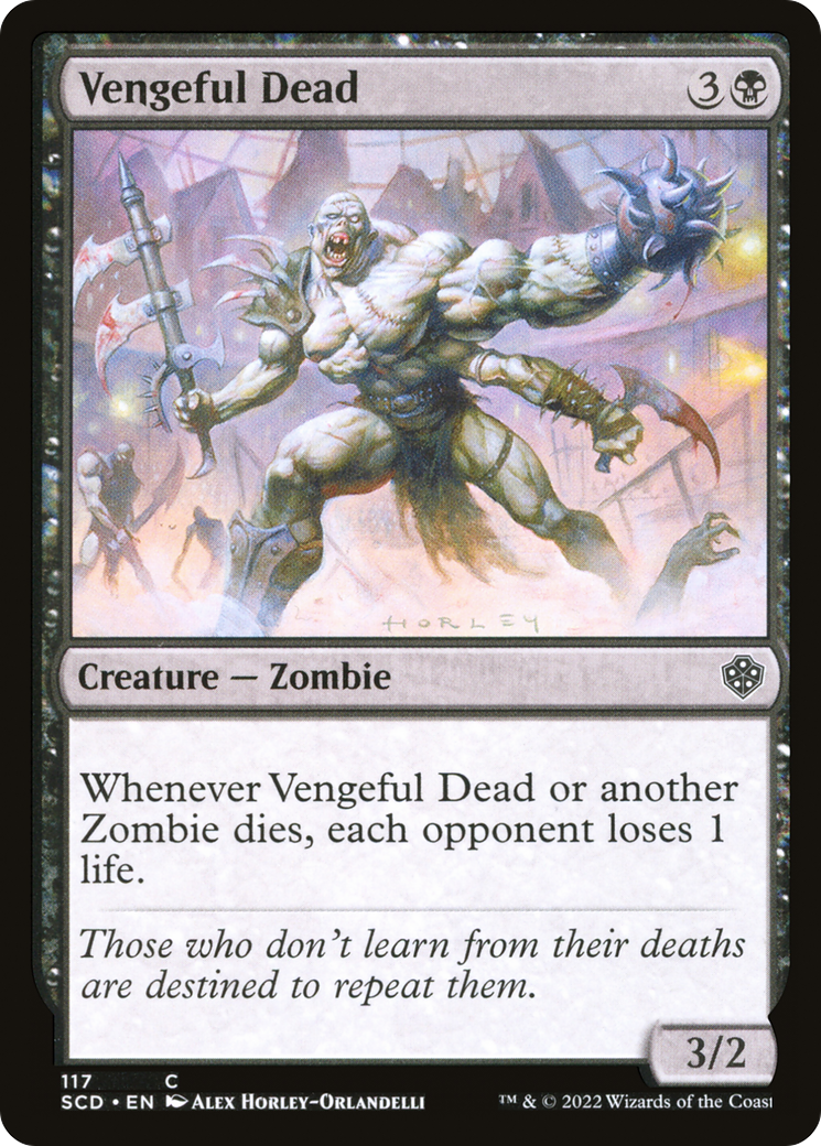 Vengeful Dead (SCD-117) [Starter Commander Decks]