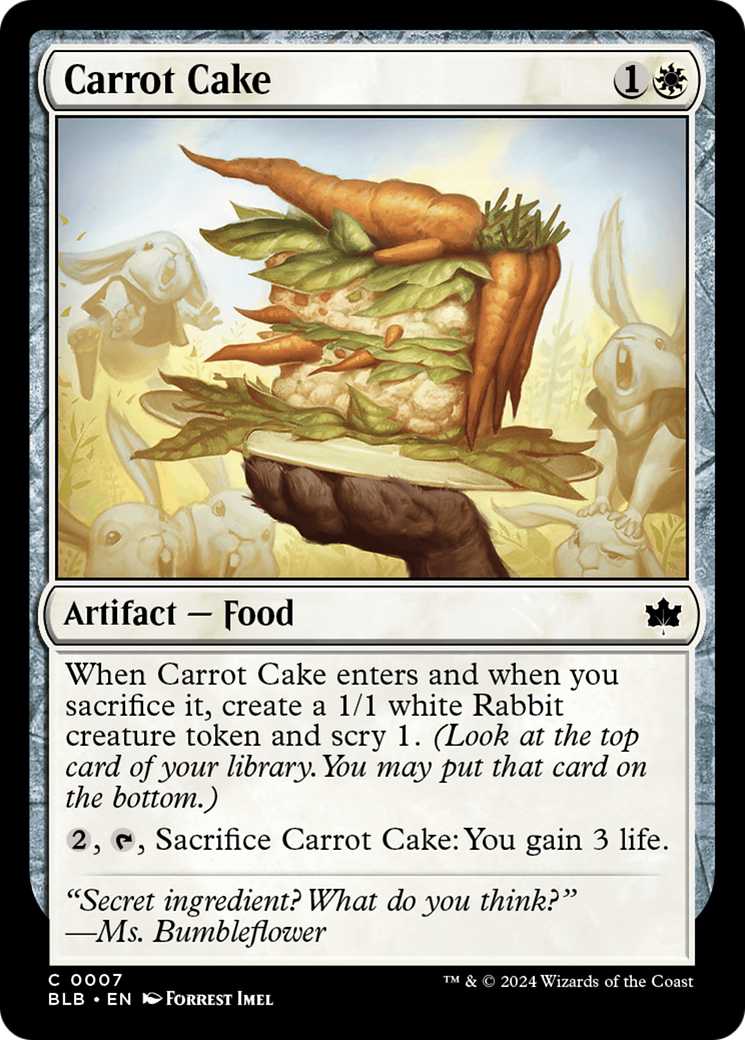 Carrot Cake (BLB-007) [Bloomburrow] Foil