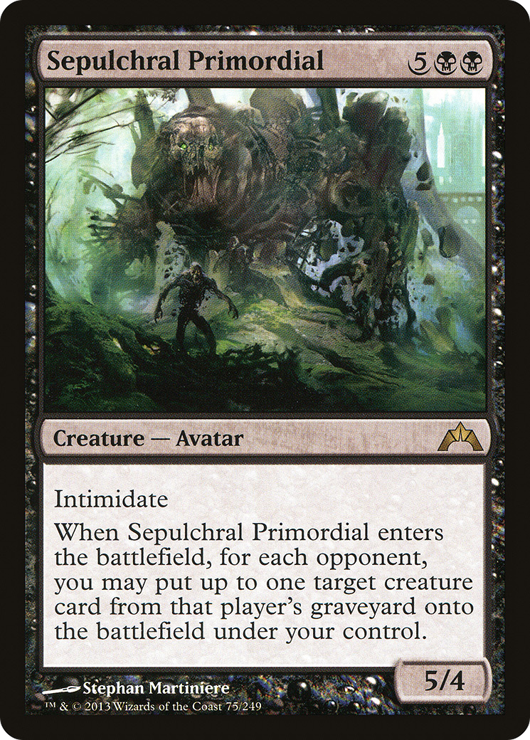 Sepulchral Primordial (GTC-075) [Gatecrash]