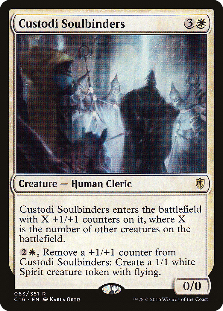 Custodi Soulbinders (C16-063) [Commander 2016]