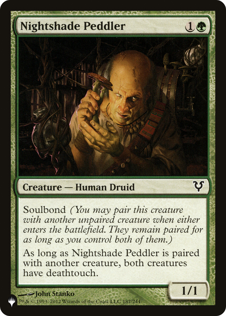 Nightshade Peddler (LIST-AVR-187) [The List]