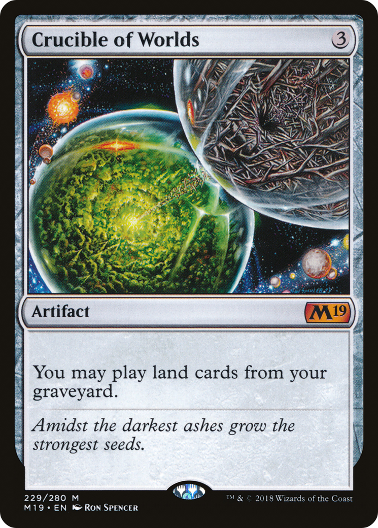 Crucible of Worlds (M19-229) [Core Set 2019]