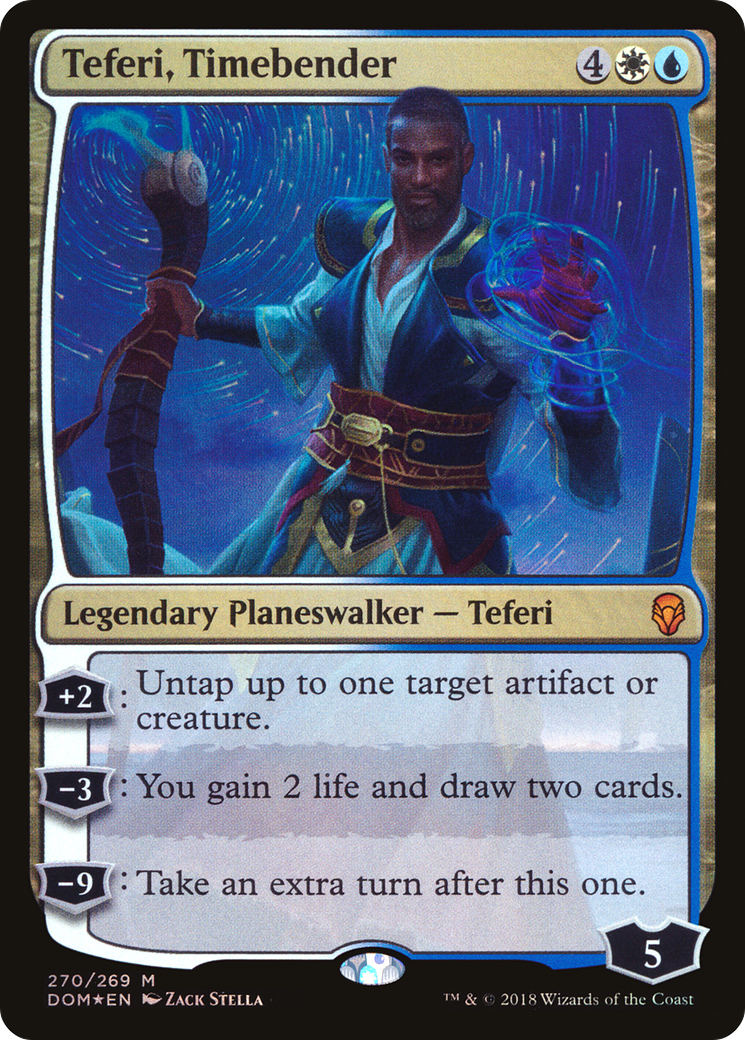 Teferi, Timebender (DOM-270) [Dominaria] Foil