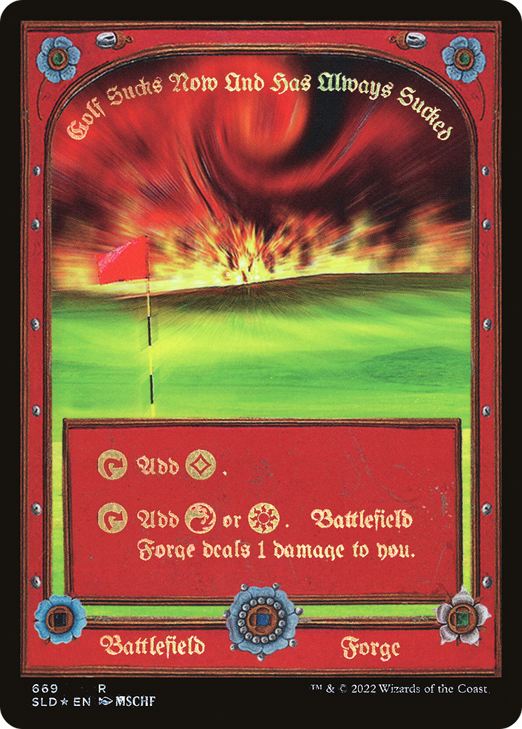Battlefield Forge (SLD-669) [Secret Lair Drop] Foil