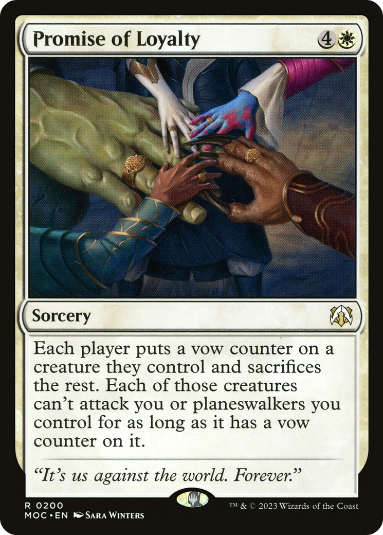 Promise of Loyalty (MOC-200) [March of the Machine Commander]