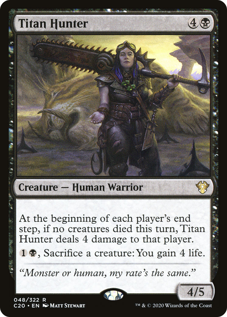 Titan Hunter (C20-048) [Commander 2020]