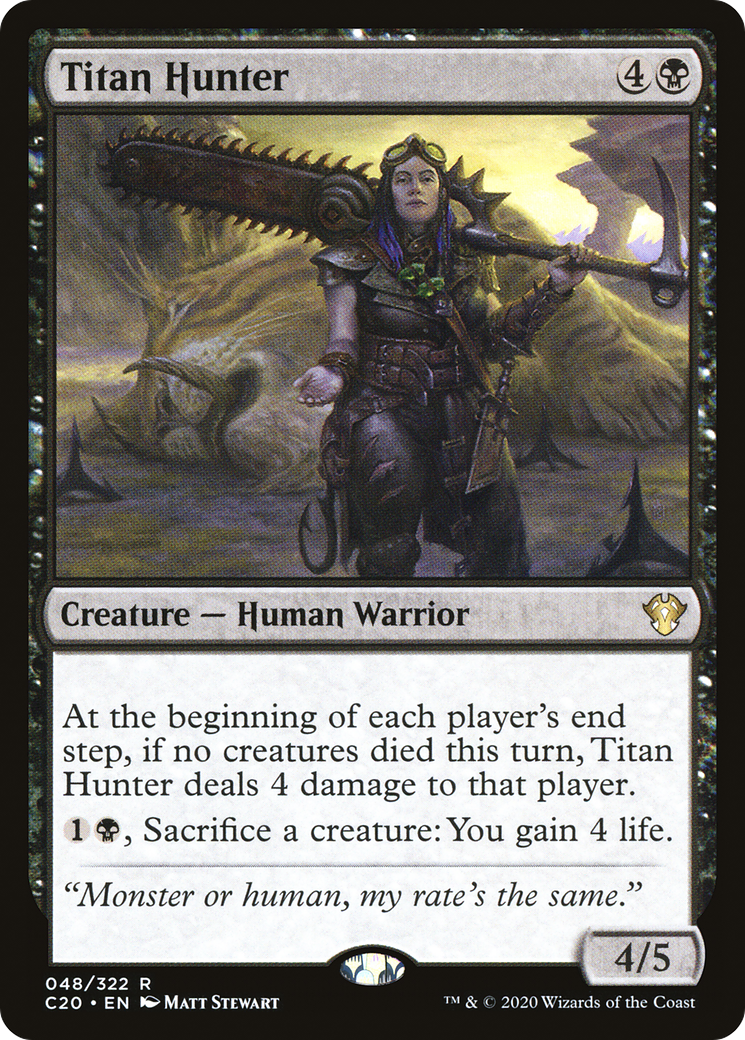 Titan Hunter (C20-048) [Commander 2020]