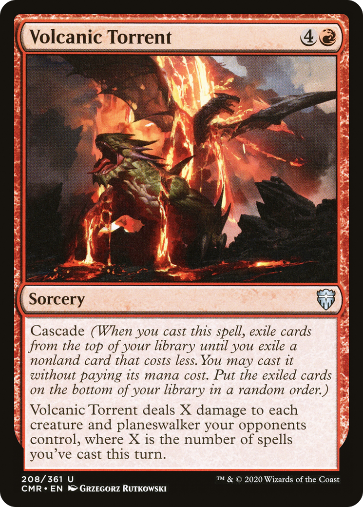 Volcanic Torrent (CMR-208) [Commander Legends]