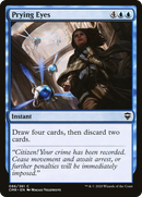 Prying Eyes (CMR-086) [Commander Legends] Foil