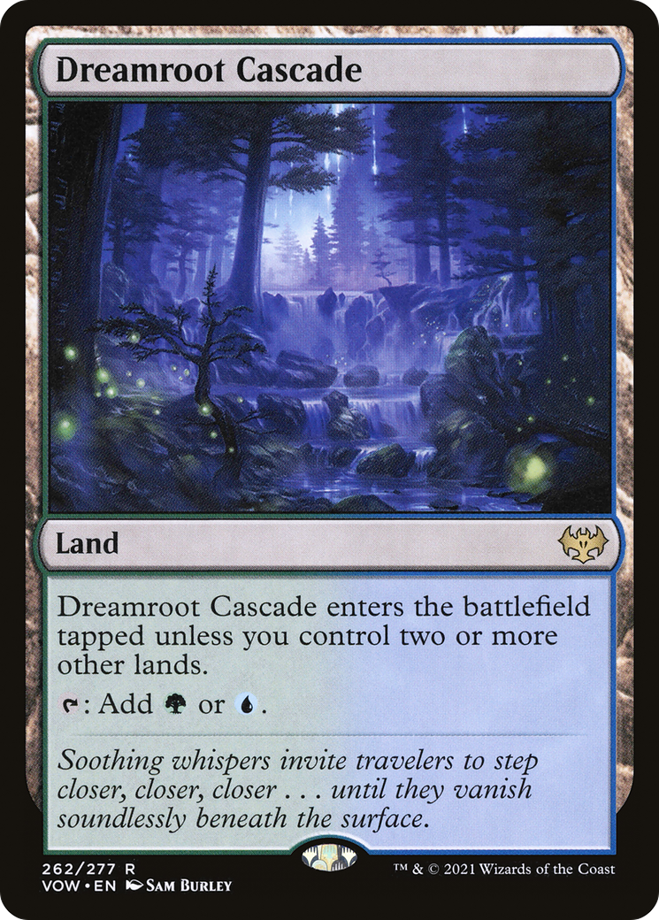 Dreamroot Cascade (VOW-262) [Innistrad: Crimson Vow]