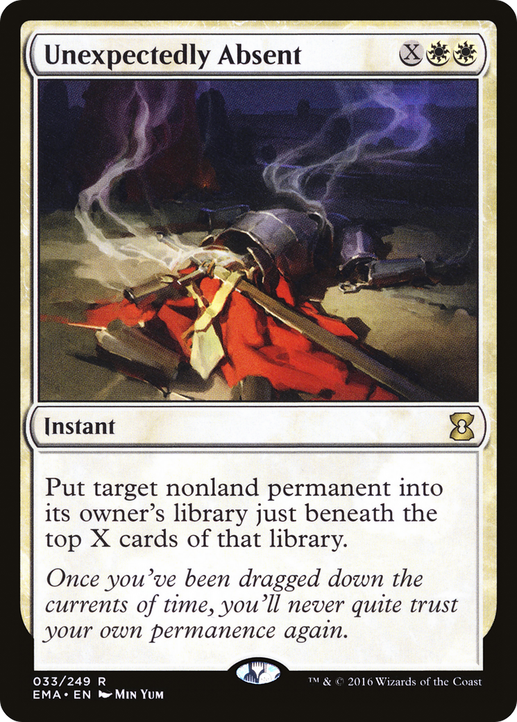 Unexpectedly Absent (EMA-033) [Eternal Masters]