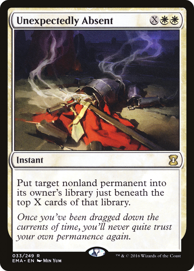 Unexpectedly Absent (EMA-033) [Eternal Masters]