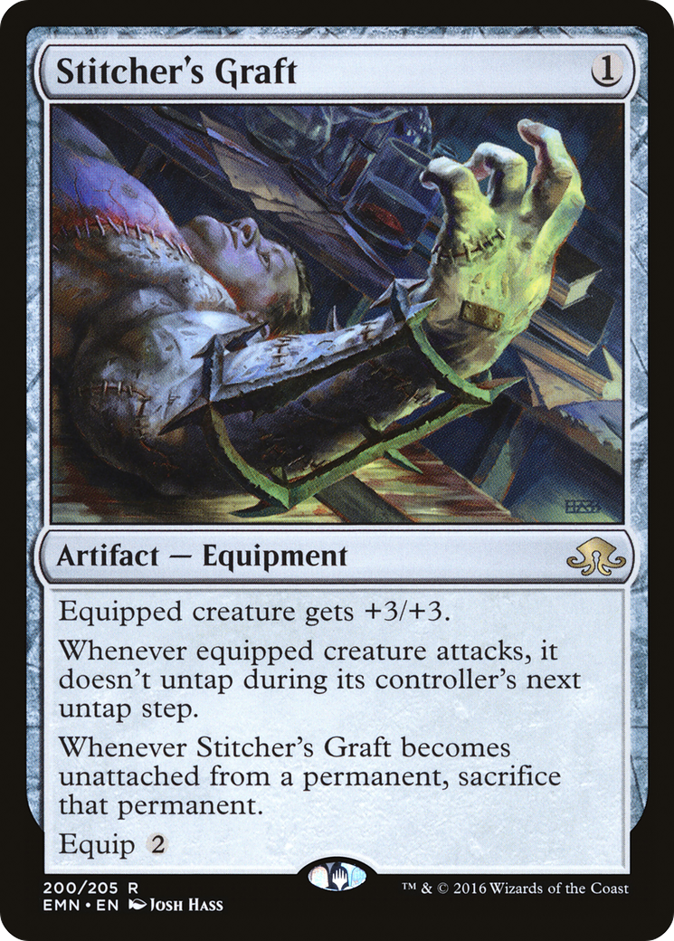 Stitcher's Graft (EMN-200) [Eldritch Moon] Foil