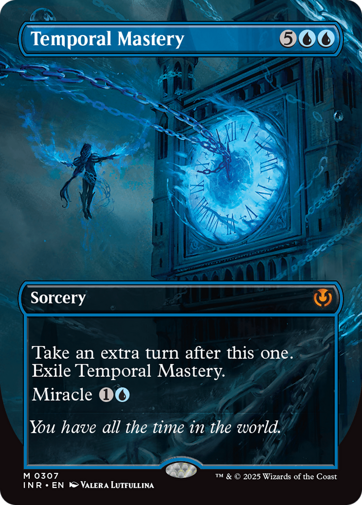 Temporal Mastery (INR-307) [Innistrad Remastered] (Borderless) Foil