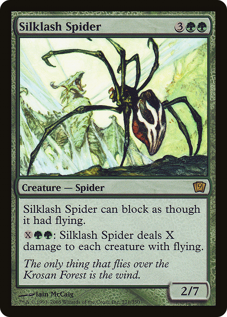 Silklash Spider (9ED-271★) [9th Edition]