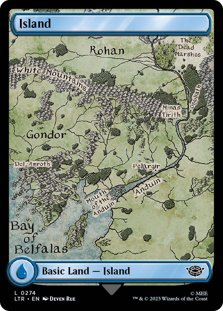 Island (LTR-274) [The Lord of the Rings: Tales of Middle-earth]
