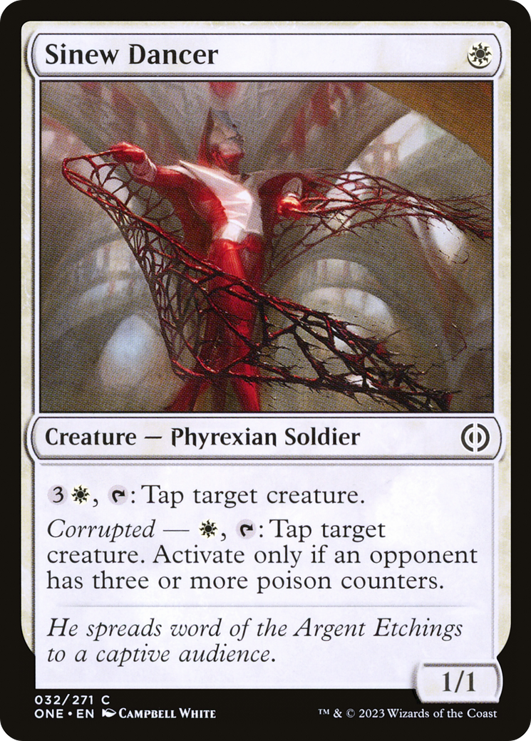 Sinew Dancer (ONE-032) [Phyrexia: All Will Be One] Foil