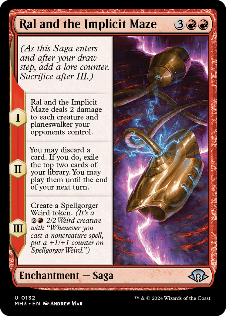 Ral and the Implicit Maze (MH3-132) [Modern Horizons 3]