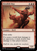Fiendish Duo (MKC-153) [Murders at Karlov Manor Commander]