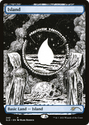 Island (Crushing Brutality) (SLD-240) [Secret Lair Drop]