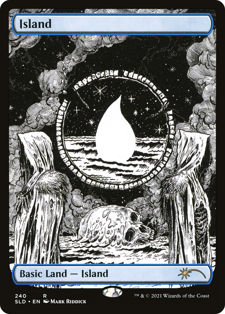 Island (Crushing Brutality) (SLD-240) [Secret Lair Drop]