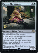 Sowing Mycospawn (PRE-170S) [Modern Horizons 3 Promos]: (devoid) Foil
