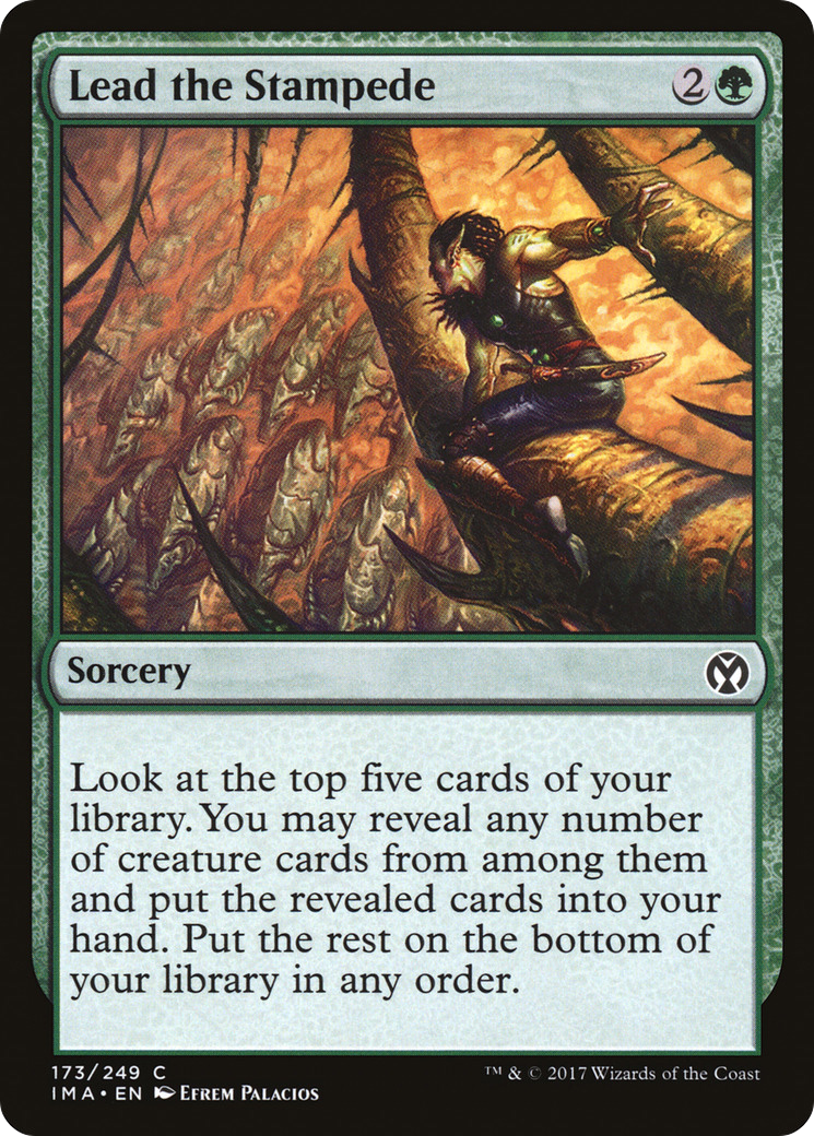 Lead the Stampede (IMA-173) [Iconic Masters]