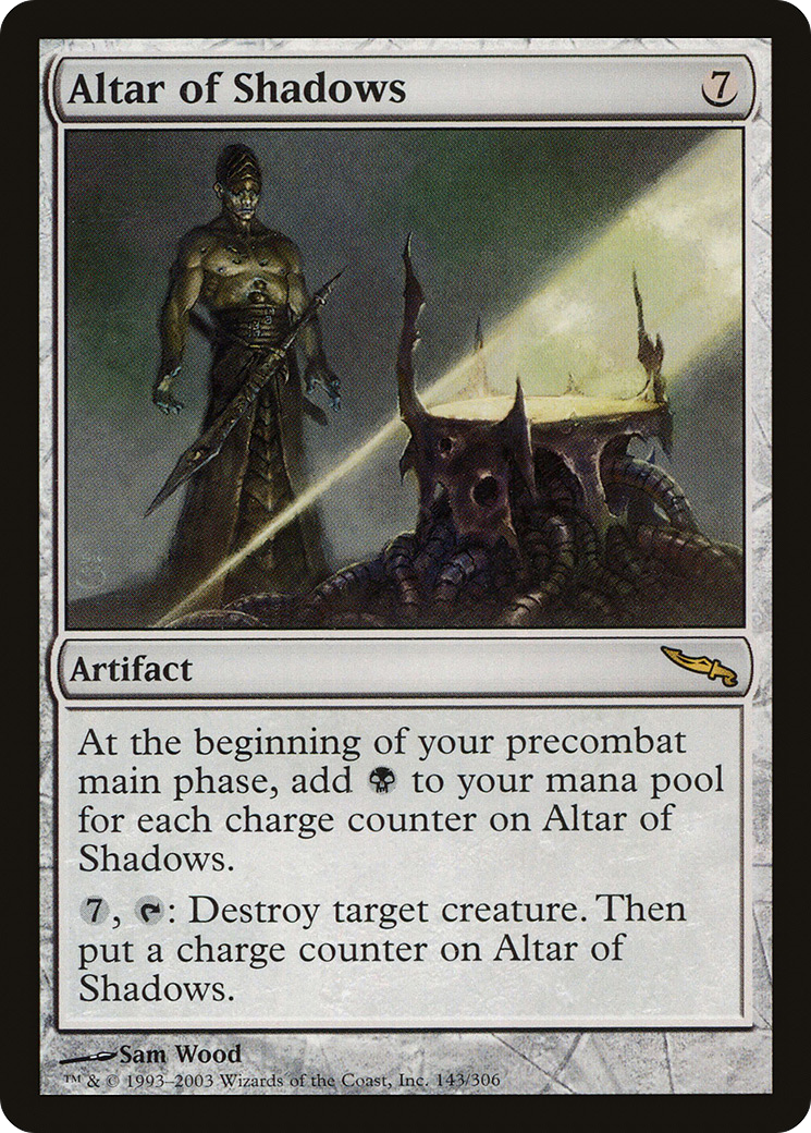Altar of Shadows (MRD-143) [Mirrodin]