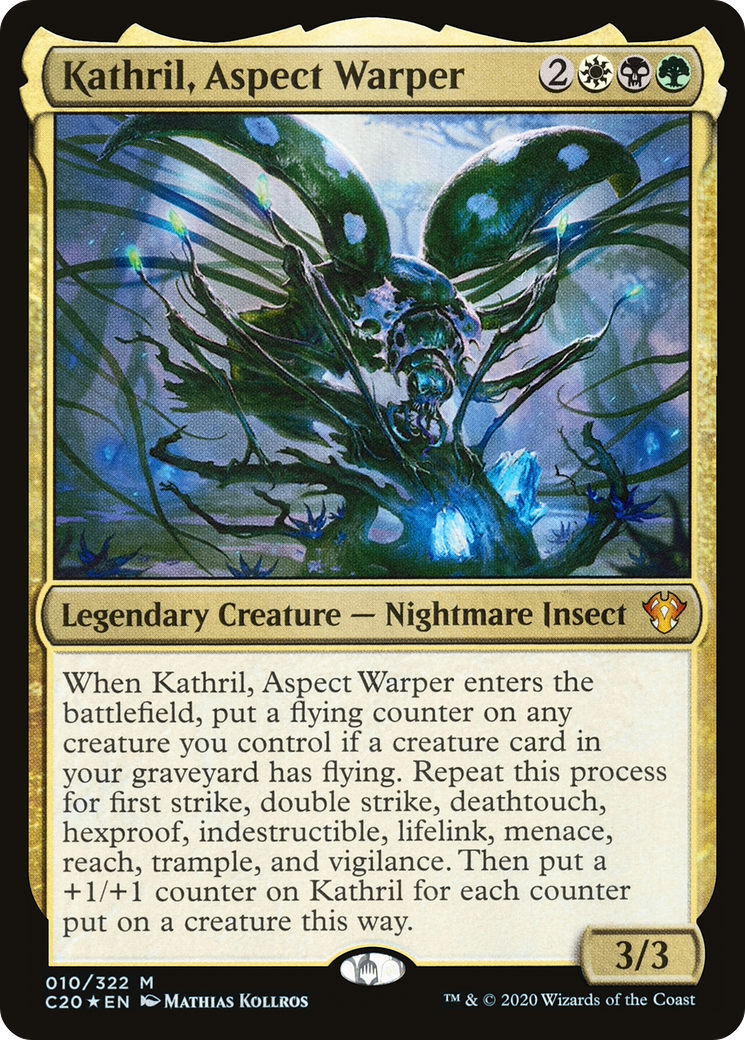 Kathril, Aspect Warper (C20-010) [Commander 2020]