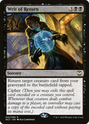 Writ of Return (PPSNC-042) [Promo Pack: New Capenna Commander Promos] Foil