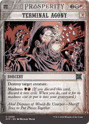 Terminal Agony (OTP-055) [Breaking News]: (Showcase) (Borderless) Foil