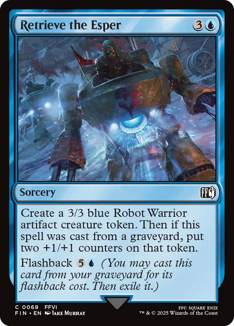 Retrieve the Esper (FIN-068) [FINAL FANTASY] Foil