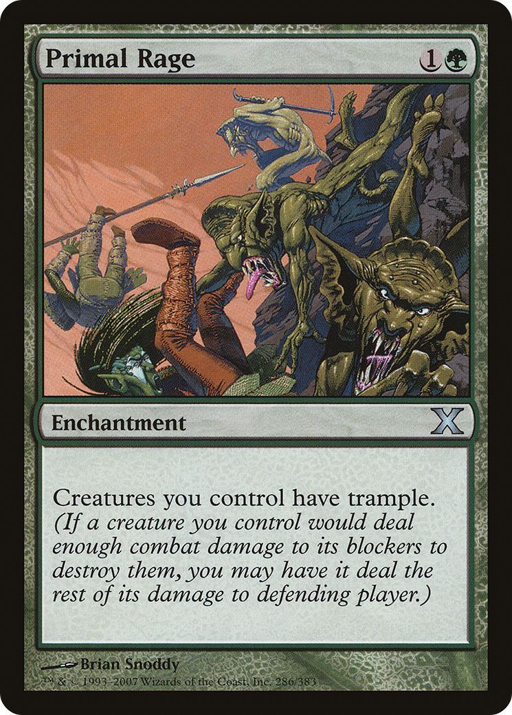 Primal Rage (10E-286) [Tenth Edition]