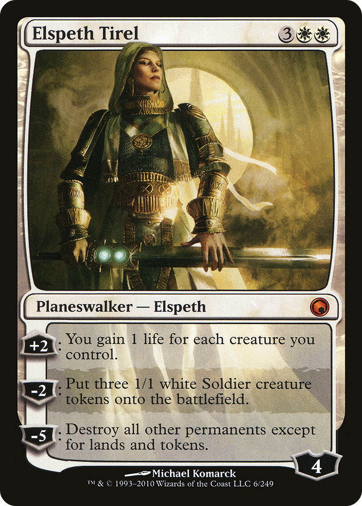 Elspeth Tirel (SOM-006) [Scars of Mirrodin]