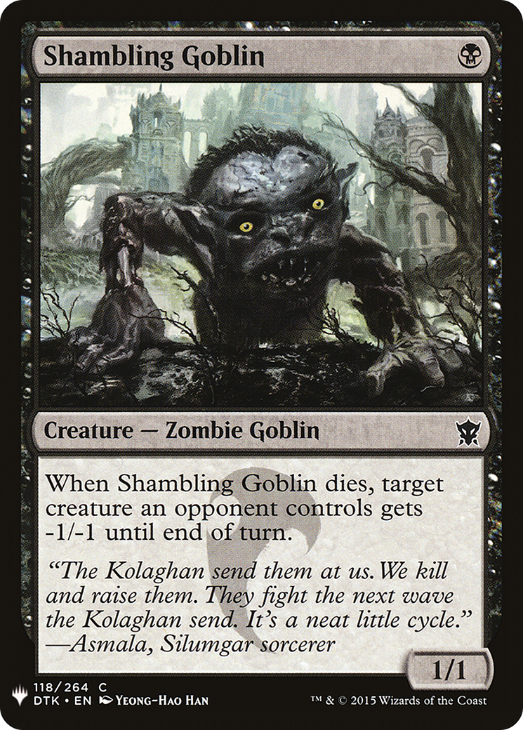 Shambling Goblin (LIST-DTK-118) [The List]