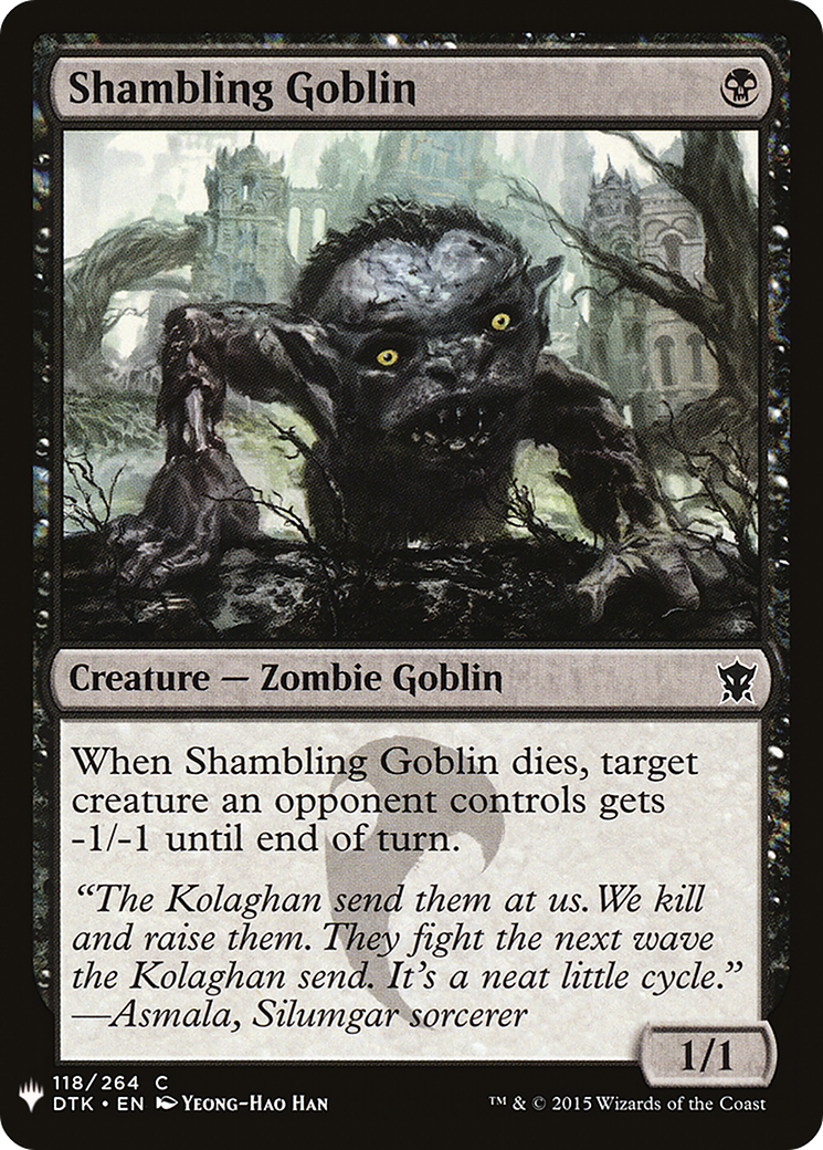 Shambling Goblin (LIST-DTK-118) [The List]