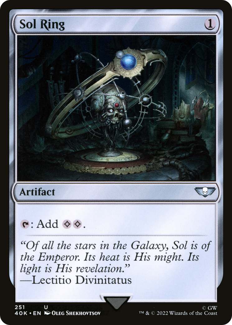 Sol Ring (40K-251) [Warhammer 40,000 Commander]