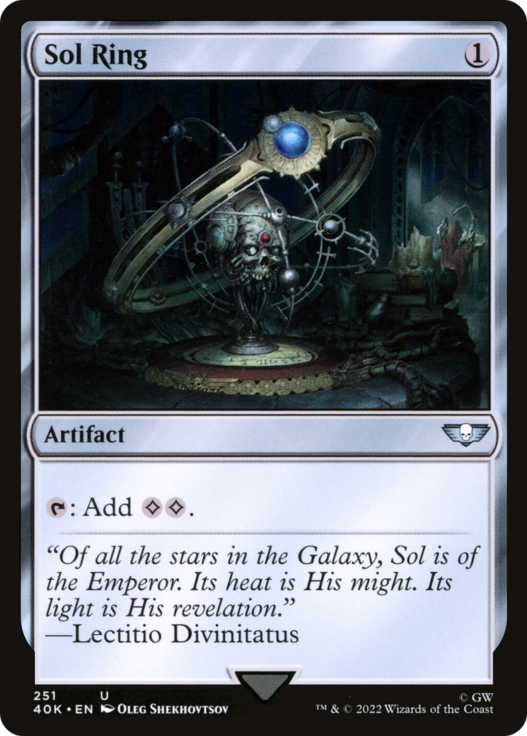 Sol Ring (40K-251) [Warhammer 40,000 Commander]