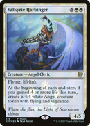 Valkyrie Harbinger (MEDIA-374★) [Kaldheim Promos] Foil