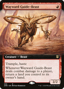 Wayward Guide-Beast (Extended Art) (ZNR-356) [Zendikar Rising]
