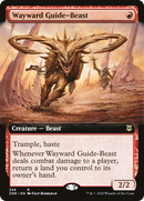 Wayward Guide-Beast (ZNR-356) [Zendikar Rising]: (Extended Art)