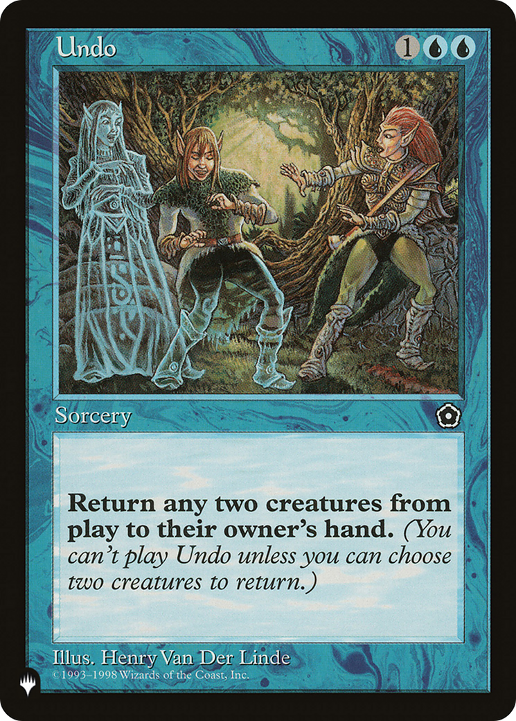 Undo (LIST-P02-59) [The List]
