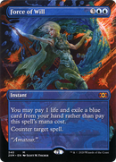 Force of Will (2XM-340) [Double Masters] (Borderless) Foil