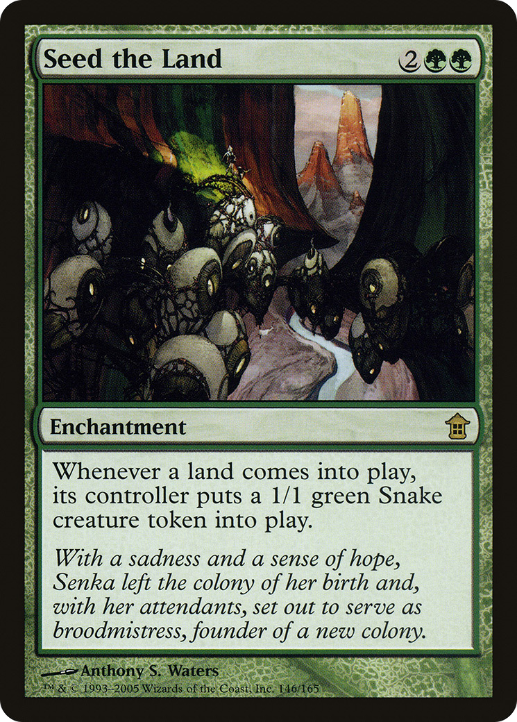 Seed the Land (SOK-146) [Saviors of Kamigawa] Foil