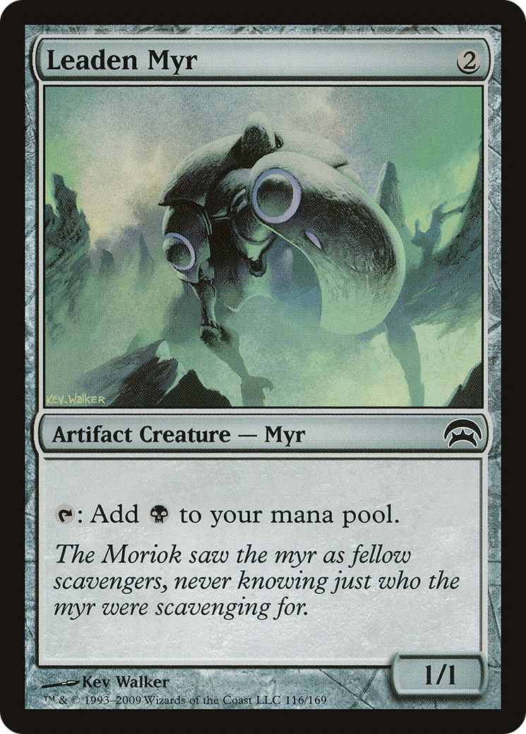 Leaden Myr (HOP-116) [Planechase]