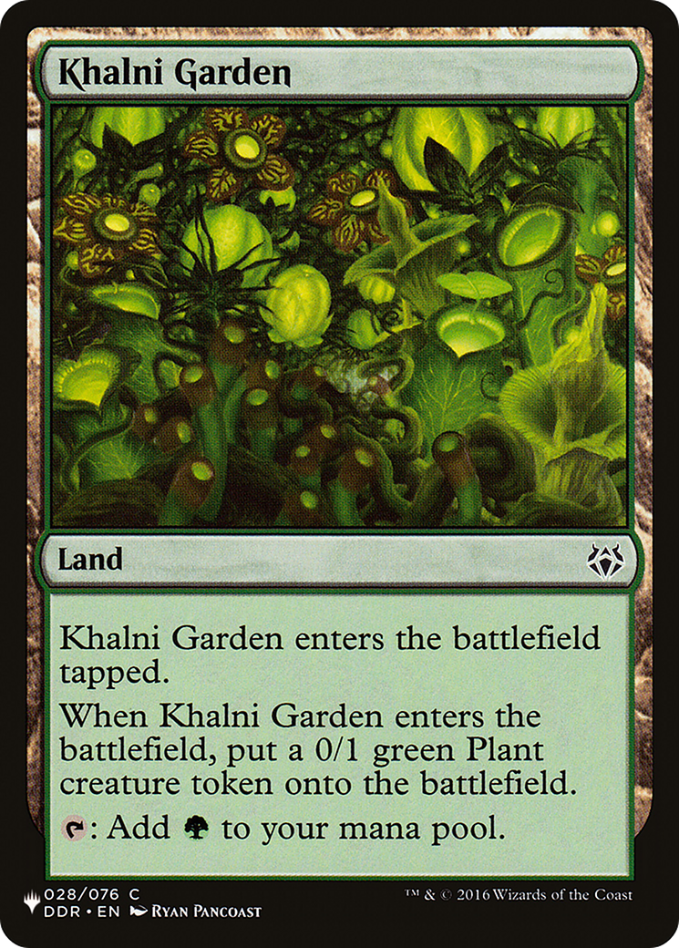 Khalni Garden (LIST-DDR-28) [The List]