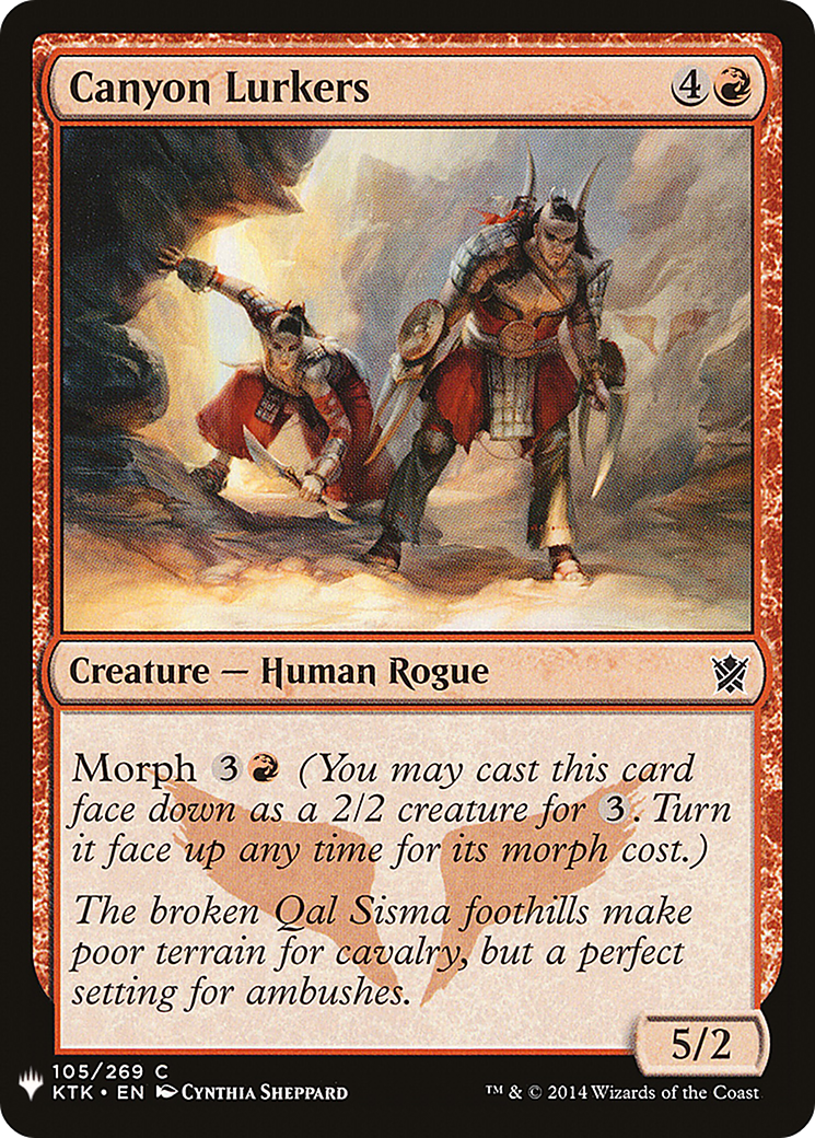Canyon Lurkers (LIST-KTK-105) [The List]