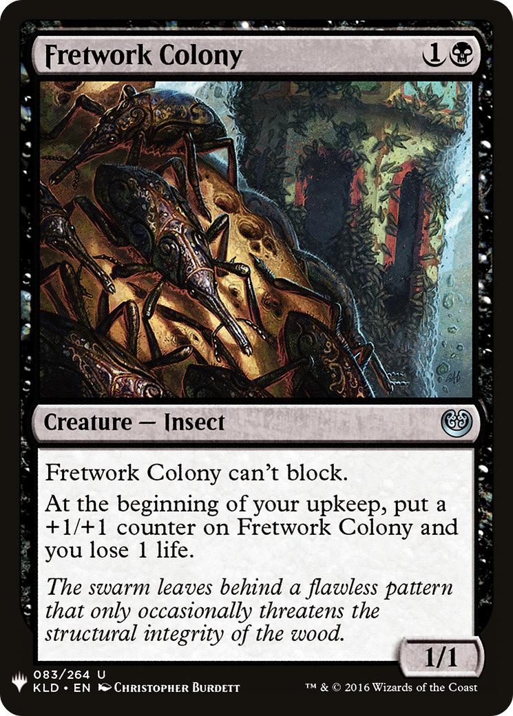 Fretwork Colony (LIST-KLD-83) [The List]