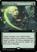 Contest of Claws (Extended Art) (LCC-024) [The Lost Caverns of Ixalan Commander] Foil